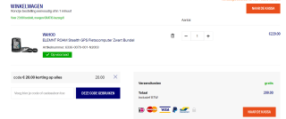 Wahoo Fitness Wahoo Elemnt ROAM GPS Fietscomputer Bundel voor €209