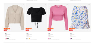 Recopilación ropa para ell@s marca Only desde 1,96€ desde Abour you