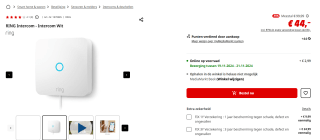 Ring Intercom – 2024 voor €44 bij de MediaMarkt