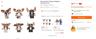 Neca Surtido 12 Figuras Mogwais Gremlins 12 cm por 49,99€