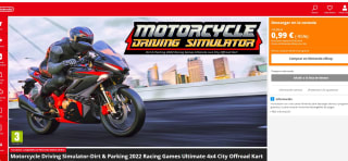 Juego Motorcycle Driving Simulator-Dirt & Parking 2022 Racing Games Ultimate 4x4 City Offroad Kart por 0,99€