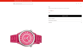 Reloj TOUS Mujer Tender Time de acero con correa rosa por 45€