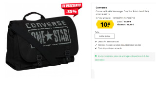Bandolera Converse Buckle Messenger One Star por 10€