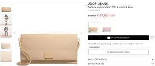 JOOP! Cofano Clutch crossbody tas voor €47,80 bij Fashionette