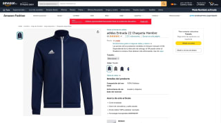 Adidas Entrada 22 Chaqueta Hombre por 17,99€