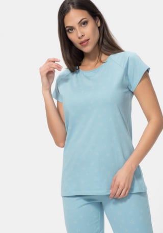 Pijama TEX dos piezas estampado para Mujer por 5,99€ y promoción 3x2