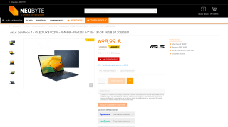 Asus ZenBook 14 OLED UX3402VA-KM698 por 698,99€