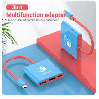 Station d'accueil portable pour Nintendo Switch à 0,99€