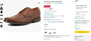 Zapatos para hombre marca Clarks Becken Cap por 39,19€
