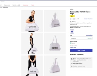 Bolsa Adidas Duffel S 33.5L por solo 15,99€