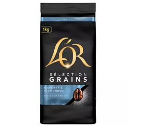 Café en grains L'OR Sélection 100% Grains - 1kg à 22,99€