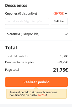 Fuente de alimentación BlitzWolf BW-CP1 400W/600W 80Plu por 21,75€