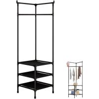 Perchero de Pie Perchero de Esquina + regalo servilletas Navidad por 16,39€