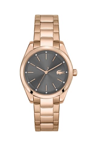 Reloj de cuarzo de acero Marca Lacoste Dorado y gris por 96,90€