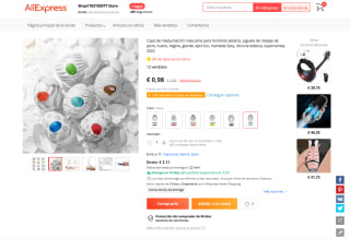 Copa de masturbación para hombres por solo 0.98€