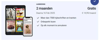 2 maanden gratis readly via Tikkie