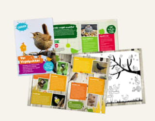 Gratis tuinvogel pakket via Natuurmonumenten