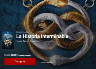 35% descuento entrada "La Historia Interminable, El Musical"