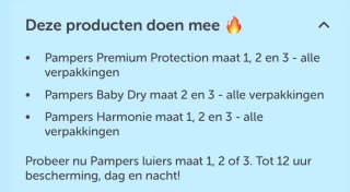 Gratis pak Pampers t.w.v. € 10,- (of € 10,- korting) na cashback via Tikkie