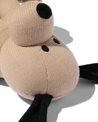 Lichtbruine speelgoed puppy knuffel hond voor € 10 bij Hema