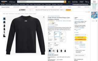 Under Armour UA Rival por 24,99€