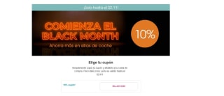 10% de descuento en sillas bebé en Rosayazul