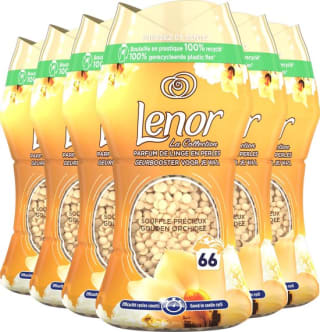 Lenor gouden orchidee In-Wash geurparels - 6 x 154 gram - voordeelverpakking voor €16,99 bij Bol.com