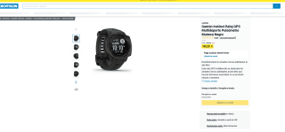 Garmin Instinct Reloj GPS Multideporte Pulsómetro por solo 149,99€