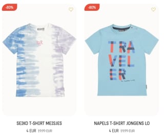 Tot 80% korting in de sale bij Tumble 'N Dry