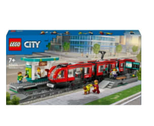 LEGO City Le tramway et la station du centre-ville 60423 à 72,99€