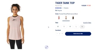 Ropa deportiva de la marca Asics desde solo 4€ alucina