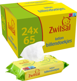 Zwitsal Lotion Billendoekjes Alcoholvrij - 1560 doekjes - Voordeelverpakking voor €20,97 bij Amazon