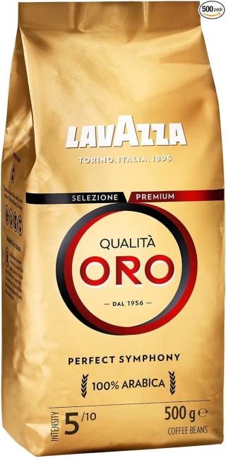 Paquete de 500 g de café en grano Lavazza Qualità Oro Perfect Symphony. Por 7€