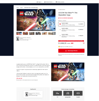 LEGO: Star Wars Skywalker Saga a solo 7,11€