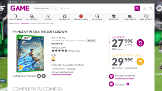 Prince of Persia The Lost Crown por 27,99€