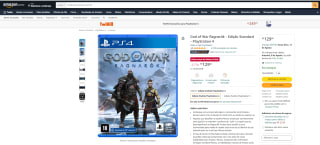 Jogo: God of War Ragnarök para PS4 - R$ 129