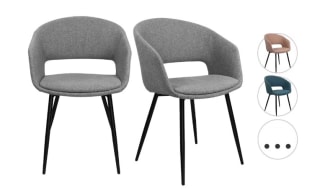 2x Kick Collection Eetkamerstoel Dean voor €159,95 bij iBOOD