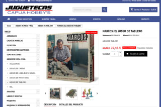 El Juego de tablero NARCOS por solo 27,45€