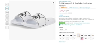 Sandalias Puma Leadcat 2.0 por 10,15€