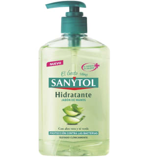 2 x Sanytol con Protección Total Contra Agentes Externos Jabón de Manos Hidratante Aloe Vera 50ml por 2,98€