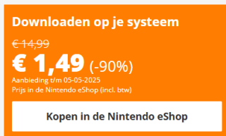 Instant Sports Tennis voor €1,49 in de Nintendo eShop