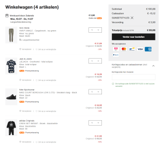 15% extra korting op de zomersale vanaf €60 bij Zalando