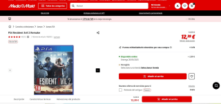 Resident Evil 2 Remake PS4 por 12,39€