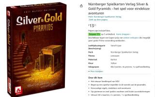 Silver & Gold Pyramids - het spel voor eindeloze avonturen voor €13,21 bij Amazon