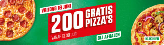 Gratis pizza bij een geselecteerde New York pizza vestiging