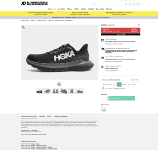 Zapatillas Hoka Mach 5 Hombre por solo 84€