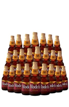 Pack 24 Cervezas Modelo Ambar a $277 en Beerhouse