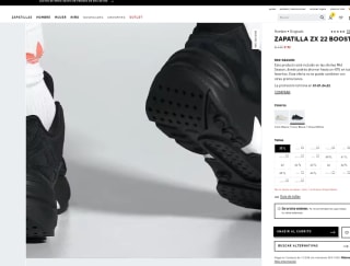Zapatillas ADIDAS ZX 22 BOOST por solo 52€