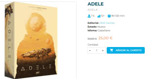 Juego de Mesa A.D.E.L.E. por 25€
