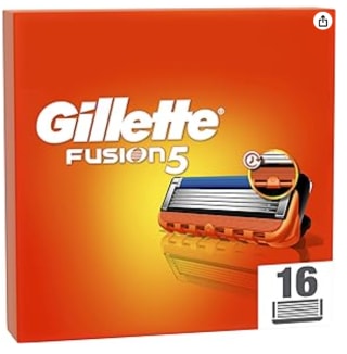 16 Recambios de Gillette Fusion5 Manual Recambios para Maquinillas de Afeitar de Hombre por 39.99€